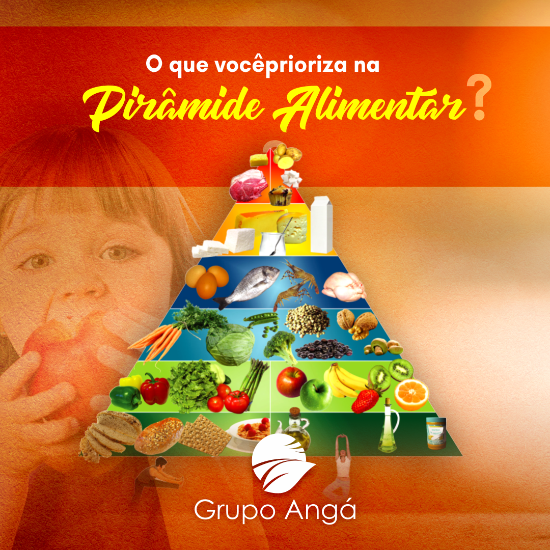 O que você prioriza na Pirâmide Alimentar?
